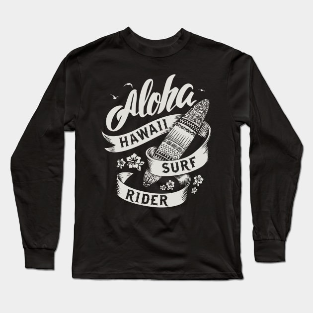 Aloha Long Sleeve T-Shirt by Dojaja